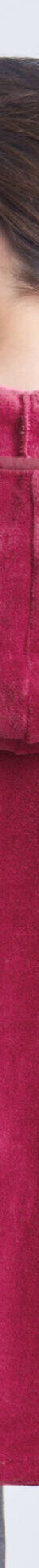 Poncho à capuche, maille polaire toucher peluche (cerise) Poncho à capuche, maille polaire toucher peluche (cerise)
